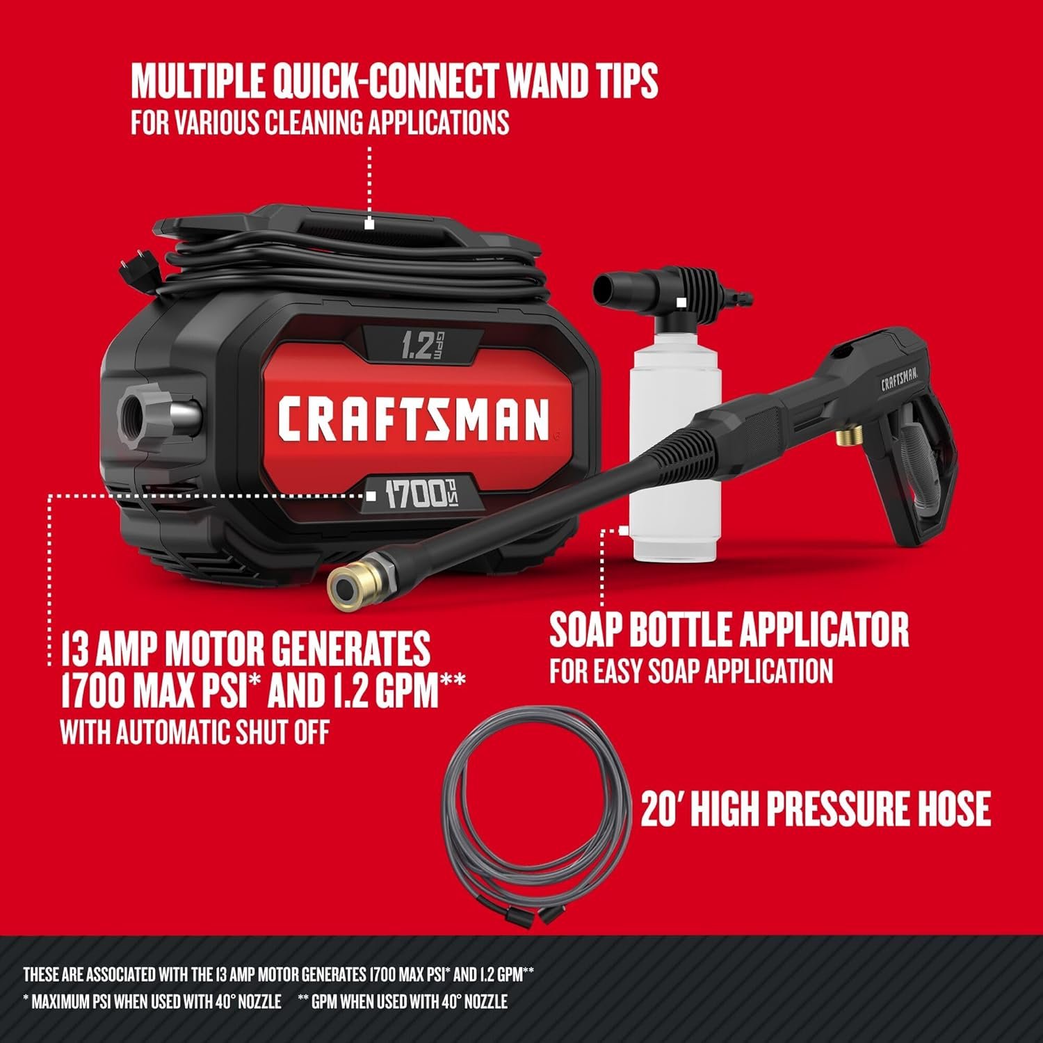 craftsman pressure washer