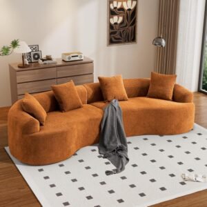 curved sofa