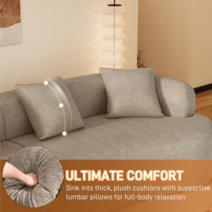 curved sofa